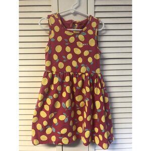 Dkny Size 6 Pink Lemon Dress